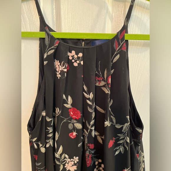 🥀Floral High-Neck Little Black Dress🥀 size M - Picture 4 of 7